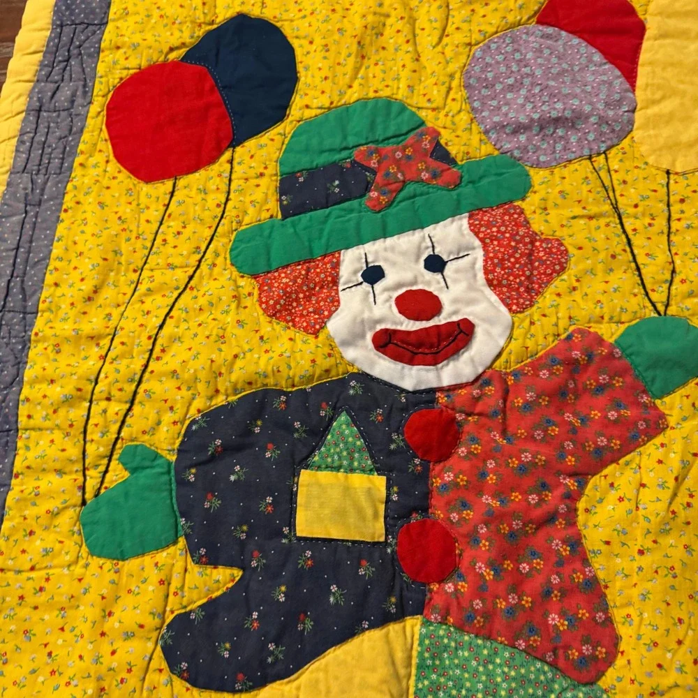 Handmade vintage clown